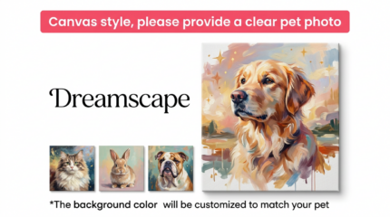 Pet Portrait - Canvas